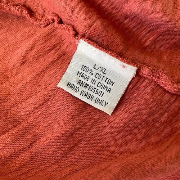 Double D Ranch Duster Open Front Ombre Vest Aztec Cross Star Western L/XL - Picture 7 of 7